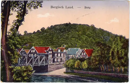 Bochum Bergisch Land - Burg 1913