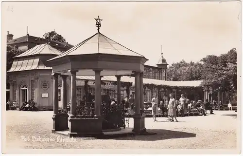 Bad Liebwerda Lázně Libverda Partie am Kurplatz 1929