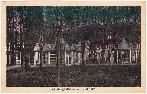 Bad Mergentheim Trinkhalle 1926