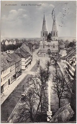 Duderstadt Obere Marktstraße 1910