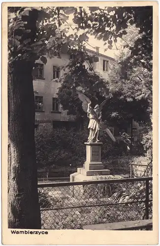 Albendorf Wambierzyce Engelstatue 1949