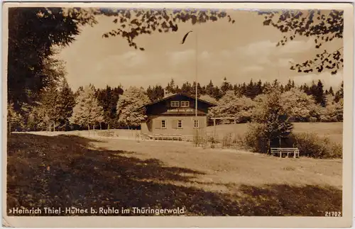 Ruhla Heinrich Thiel Hütte 1937