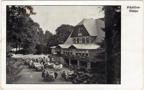 Linda-Brand-Erbisdorf Schrödermühle Linda 1928