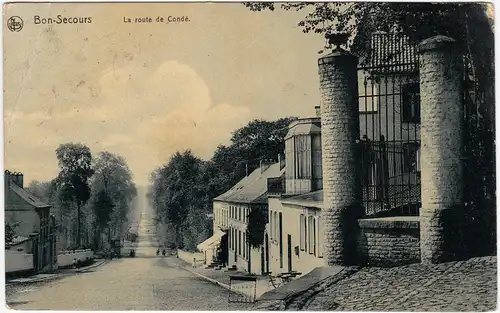 Bon-Secours-Péruwelz La route Conde 1910