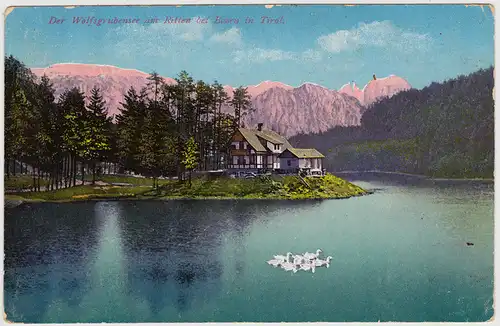 Ritten Haus am Wolfsgrubensee 1914