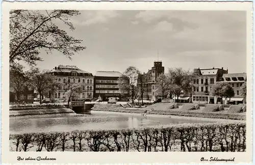 Ansichtskarte Cuxhaven Am Schleusenpriel - Dolles Hotel 1939