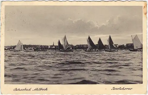 Ahlbeck (Usedom) Bootskorso 1938