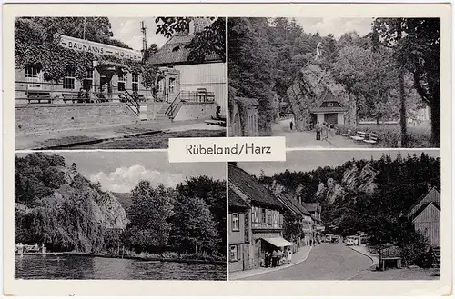 Rübeland Baumanns Höhle, Schwimmbad, Straßenansicht 1959