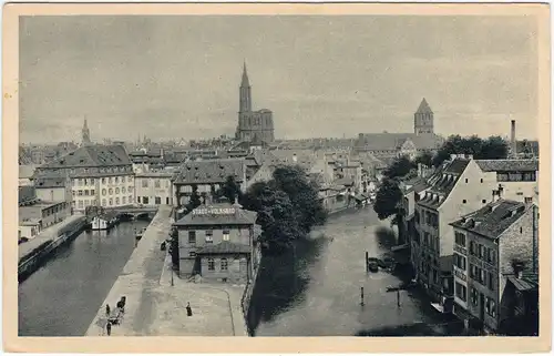 CPA Ansichtskarte Straßburg Strasbourg Thomaskirche 1928