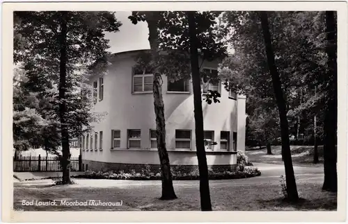 Bad Lausick Moorbad (Ruheraum) Foto Ansichtskarte 1954