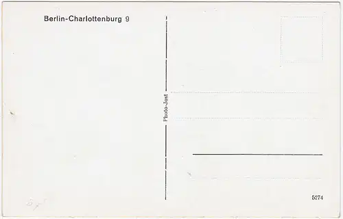 Charlottenburg-Berlin Reichsakademie f. Leibesübungen Kameradschaftshaus 1940