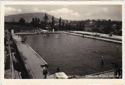 Sondershausen Städtisches Schwimmbad - Sonnenblick 1932