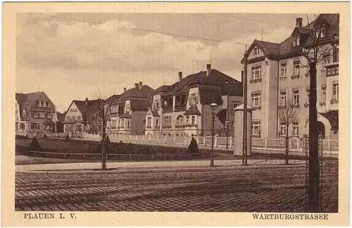 Plauen (Vogtland) Wartburgstraße 1923