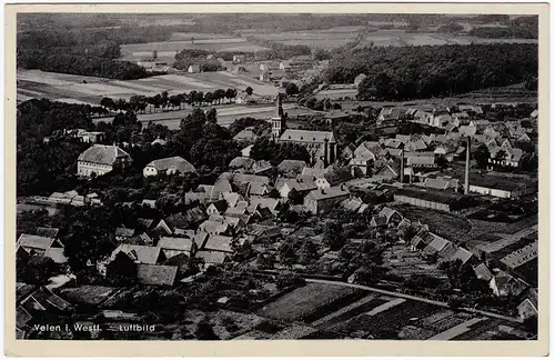 Velen (Westfalen) Luftbild - Fabrikanlage 1935