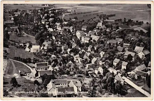 Langenreinsdorf-Crimmitschau Luftbild 1932