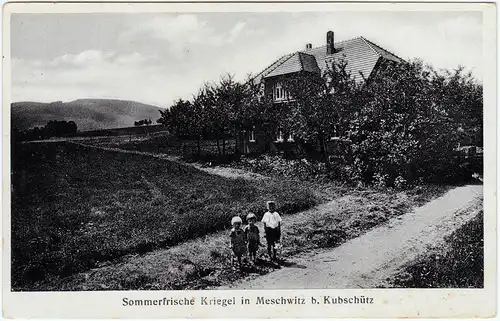 Meschwitz Kriegel - Partie am Ort 1936