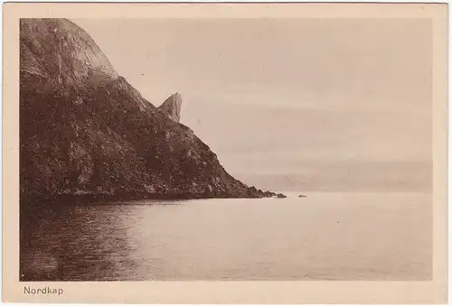 Nordkap Davvinjárgga Nordkapp Finnmark Norge Norway 1924