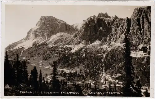 Hayden Cortina d’Ampezzo | Anpëz | Anpezo La Strada delle Dolomiti Falzarego 1932