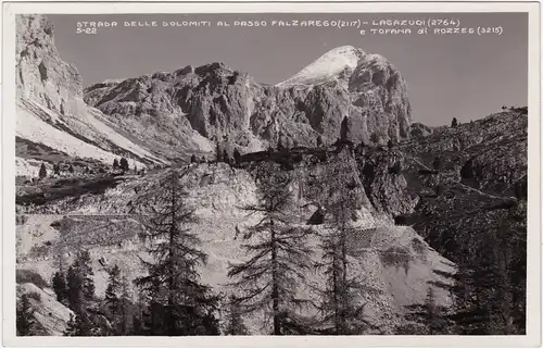 Hayden Cortina d’Ampezzo | Anpëz | Anpezo Strada Delle Dolomiti al Passo Falzarego - Lagazuoi 1933