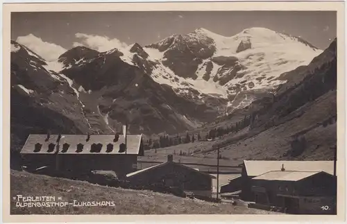 Ferleiten Alpengasthof Lukushans 1926