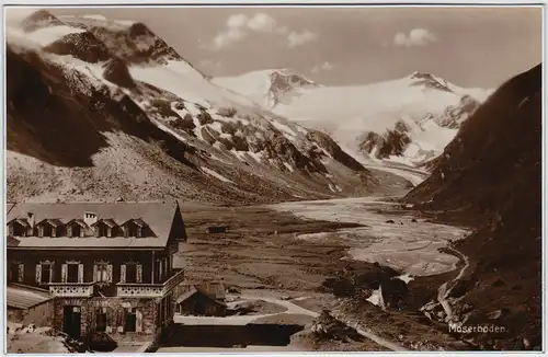 Kaprun Mooserboden Foto Ansichtskarte Salzburg Land 1929