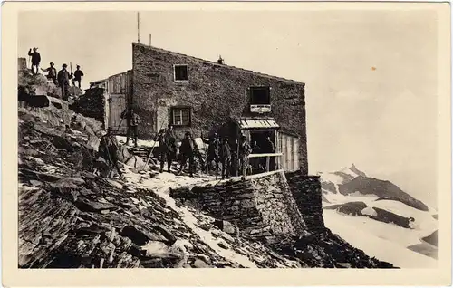 Fusch an der Großglocknerstraße Erzherzog Johann Hütte - Bergsteiger - Wiesbachhorn 1930