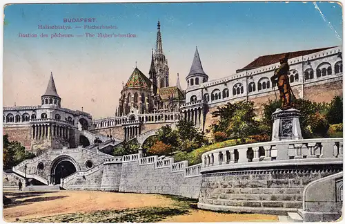 Budapest Fischerbastei 1916