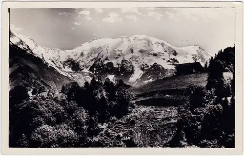 Courmayeur Miage Gletscher Glacier  Aostatal Italia Italien1949