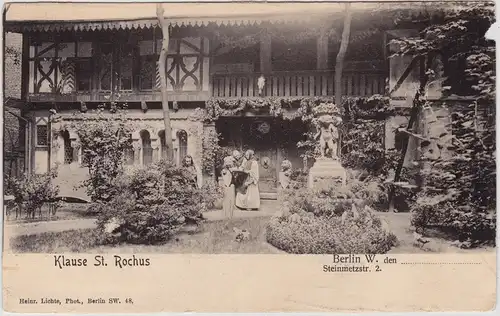 Berlin Klause St. Rochus 1918