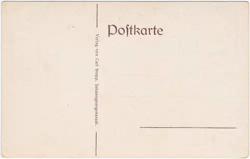 Schulmastrliedl Liedkarte  A. Plattner Johanngeorgenstadt Erzgebirge 1912