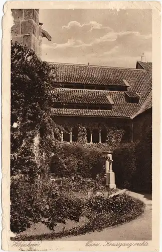 Hildesheim Dom: Kreuzgang rechts 1928