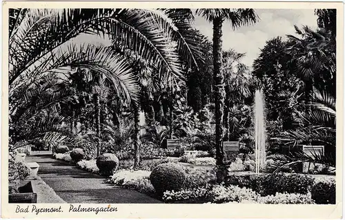 Bad Pyrmont Palmengarten 1952