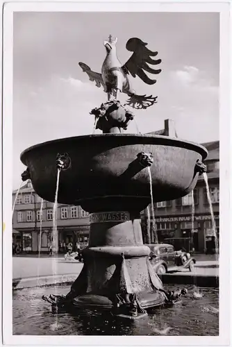Goslar Marktbrunnen 1952