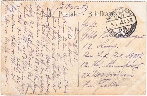 Ypern Ieper / Ypres Conciergerie  Ansichtskarte CPA1915
