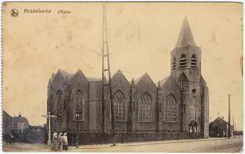 Middelkerke L&#039;Eglise 1917