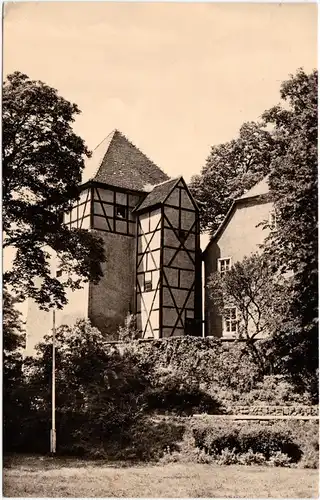 Bad Düben Burg Düben mit Heimatmuseum b Torgau Oschatz  Ansichtskarte 1962