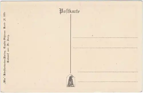 Ansichtskarte  Ilsenheim: Über die Heide geht mein Gedenken 1916