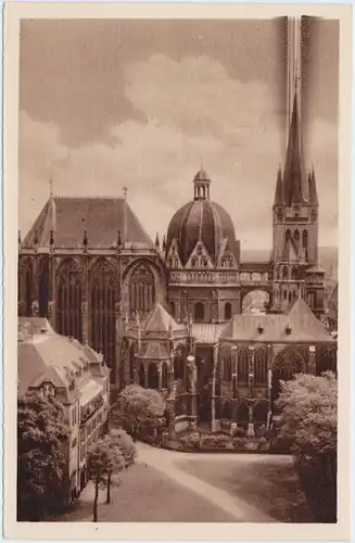 Ansichtskarte Aachen Münster 1934