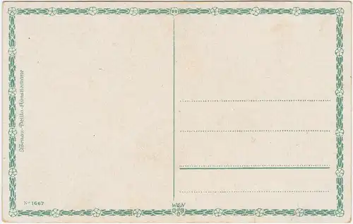 Künstlerkarte: Ansichtskarte  Und Friede auf Erden - Winterpartie im Dorf 1922