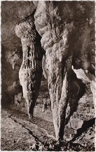 Fotokarte Hasel (Baden) Erdmannshöhle - Amerik. Füllofen Lk Lörrach 1959