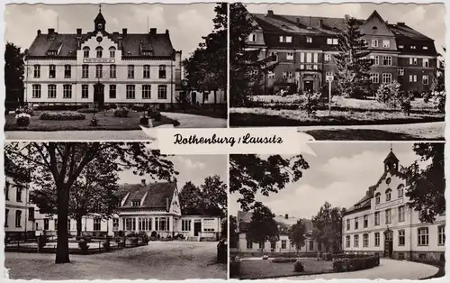 Rothenburg (Oberlausitz) Rózbork Martin-Ulbrich-Haus - Heilstätten der Inneren Mission 1958