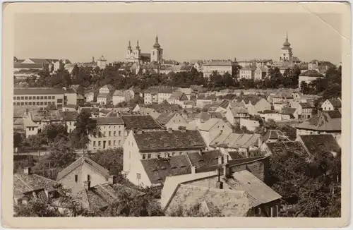 Saaz (Eger) Žatec Panorama 1955