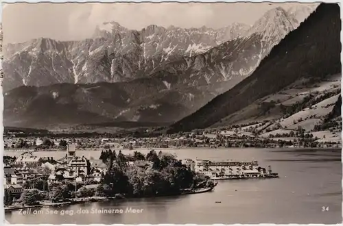 Zell am See Panorama 1960