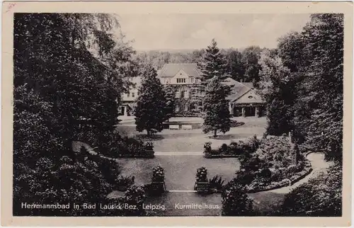 Bad Lausick Herrmannsbad - Kurmittelhaus 1954