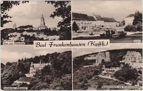 Bad Frankenhausen Anger, Sanatorium Hoheneck Hausmannsturm Kindersanatorium 1964