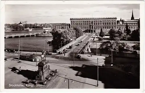Foto PostcardStockholm Stockholmer Schloss 1960