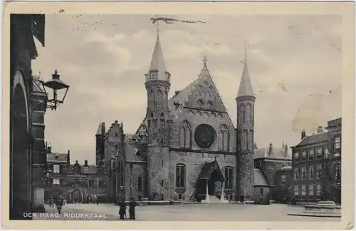 Foto Postcard Ansichtskarte Den Haag Den Haag Ridderzaal 1935