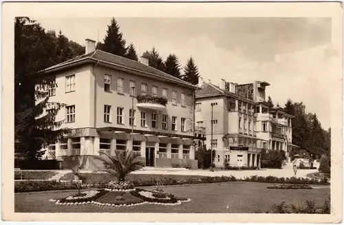 Luhatschowitz Luhačovice Hotel  1951