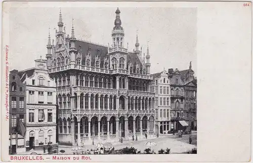 Brüssel Bruxelles Maison du Roi 1900