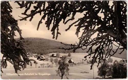 Rehefeld-Altenberg (Erzgebirge)  Panorama 1964